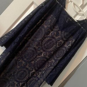 Lace Navy Dress!
